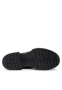 Calvin Klein Jeans Sztyblety Cleated Chelsea Boot YW0YW00834 Czarny. Kolor: czarny. Materiał: skóra #5