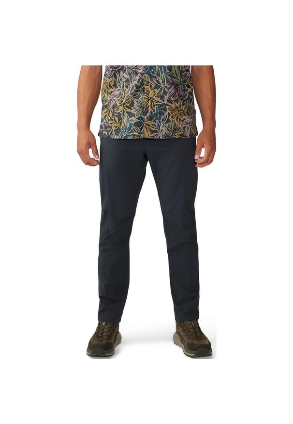 MOUNTAIN HARDWEAR - Spodnie Męskie Mountain Hardwear Traxion (Axton). Kolor: szary. Sezon: lato. Sport: turystyka piesza