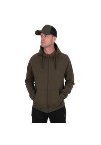 FOX - Bluza Wędkarska Rozpinana Fox Collection Lw Hoody Green/Black. Typ kołnierza: kaptur. Kolor: zielony, wielokolorowy, brązowy