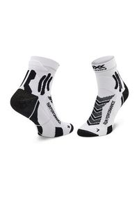 X-Socks Skarpety Wysokie Męskie Run Performance XSRS15S19U Biały. Kolor: biały. Materiał: materiał #2