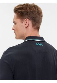 BOSS - Boss Polo Paddy Pro 50469102 Granatowy Regular Fit. Typ kołnierza: polo. Kolor: niebieski. Materiał: bawełna, syntetyk #4