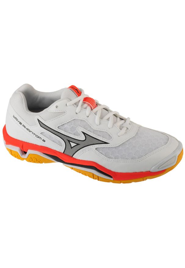 Mizuno - Buty do piłki ręcznej męskie, Wave Phantom 3. Kolor: biały. Model: Mizuno Wave. Sport: piłka ręczna