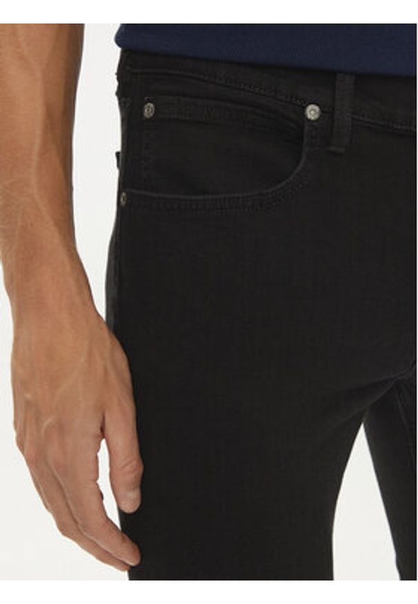 Lee Jeansy Luke 112119043 Czarny Slim Fit. Kolor: czarny