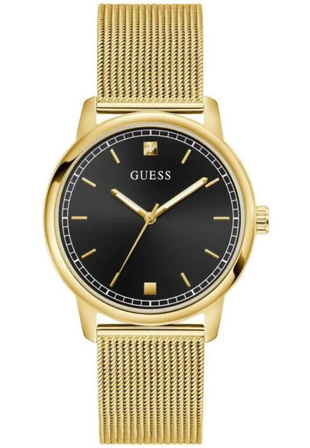 Zegarek męski Guess GW0974G2 CYRKONIE złoty. Kolor: złoty