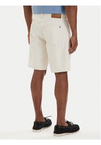 TOMMY HILFIGER - Tommy Hilfiger Szorty jeansowe Dover Washed MW0MW42556 Kremowy Regular Fit. Kolor: kremowy. Materiał: bawełna #5