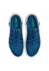 Nike Free Metcon 5 Buty treningowe męskie. Kolor: niebieski. Materiał: guma. Szerokość cholewki: normalna. Sport: fitness #5