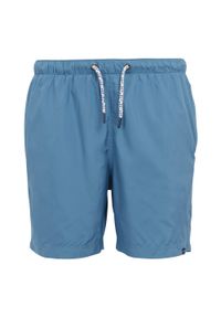 Regatta - Szorty Kąpielowe Męskie Mackleyna. Kolor: niebieski. Styl: sportowy