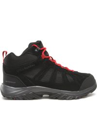 columbia - Buty Trekkingowe Męskie Columbia Redmond III Mid Waterproof. Kolor: czerwony, wielokolorowy, czarny. Sport: turystyka piesza