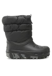 Crocs Śniegowce Classic Neo Puff Boot K 207684 Czarny. Kolor: czarny