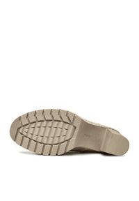 Rieker Botki Y2553-60 Beżowy. Kolor: beżowy. Materiał: syntetyk, materiał
