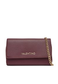 VALENTINO - Valentino Torebka Zero Pre VPS7B3212 Bordowy. Kolor: czerwony. Materiał: skórzane