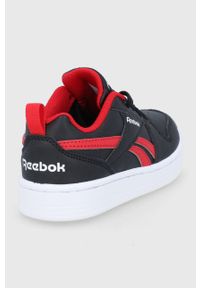 Reebok Classic Buty dziecięce H04948 kolor czarny. Nosek buta: okrągły. Zapięcie: rzepy. Kolor: czarny. Materiał: guma. Model: Reebok Classic #5