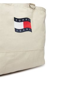 Tommy Jeans Torebka Tjw Wave Flag Med Tote AW0AW18466 Beżowy. Kolor: beżowy #3