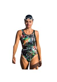 Strój Kąpielowy Aqua Sphere Miami – Czarny/Wielokolorowy – Rozmiar 28. Kolor: czarny, wielokolorowy #1