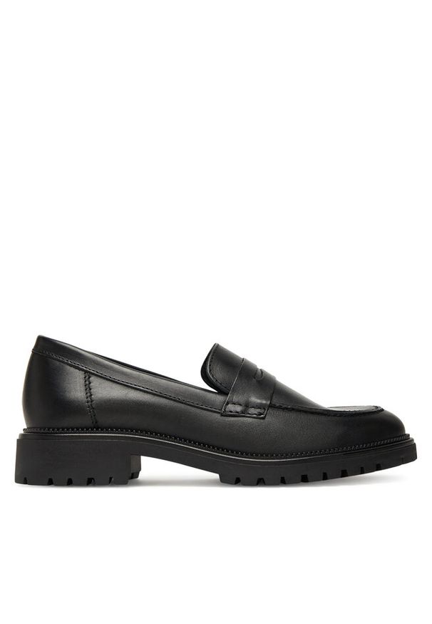 Loafersy Tamaris. Kolor: czarny