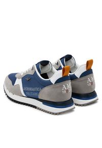 Aeronautica Militare Sneakersy 251SC283CT3544 Granatowy. Kolor: niebieski. Materiał: skóra, zamsz #3