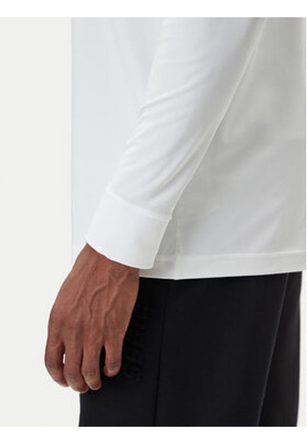 Lacoste Polo DH2615 Biały Regular Fit. Typ kołnierza: polo. Kolor: biały. Materiał: syntetyk