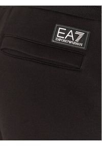 EA7 Emporio Armani Spodnie dresowe 7M000144 AF13538 UC001 Czarny Regular Fit. Kolor: czarny. Materiał: syntetyk, bawełna #4