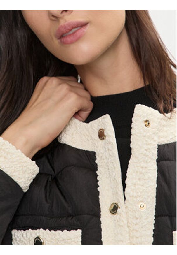 Marciano Guess Kurtka przejściowa Cecilia 4YGL13 7127A Czarny Regular Fit. Kolor: czarny. Materiał: syntetyk