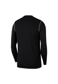 Nike - Męska Bluza Park 20 Z Okrągłym Dekoltem. Kolor: czarny