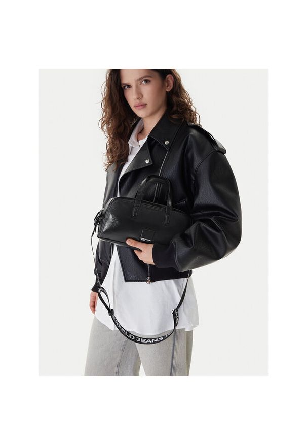 Torebka Karl Lagerfeld Jeans. Kolor: czarny