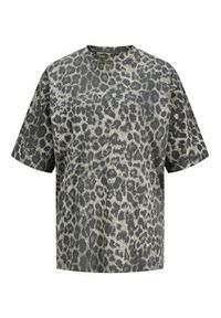 JJXX T-Shirt Andrea 12284102 Szary Loose Fit. Kolor: szary. Materiał: bawełna #3