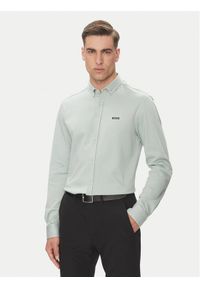 BOSS Koszula B_MOTION_L 50533163 Zielony Regular Fit. Kolor: zielony. Materiał: bawełna
