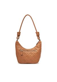 Guess Torebka Adelasia HWQL96 58180 Beżowy. Kolor: beżowy. Materiał: skórzane