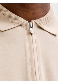 Jack & Jones Polo Rblaethan 12292992 Beżowy Regular Fit. Typ kołnierza: polo. Kolor: beżowy. Materiał: bawełna #2