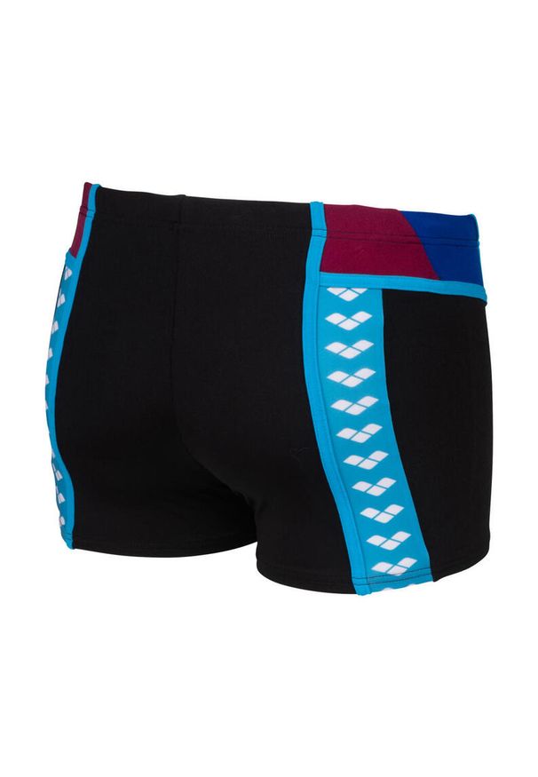 Szorty Kąpielowe Arena Icons Swim Short Panel. Kolor: czarny. Materiał: materiał
