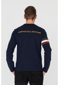 Aeronautica Militare - AERONAUTICA MILITARE Granatowy longsleeve 100th anniversary. Kolor: niebieski. Długość rękawa: długi rękaw #5