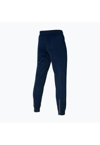 Spodnie piłkarskie męskie Mizuno Sergio Ramos Track. Kolor: niebieski. Materiał: dresówka
