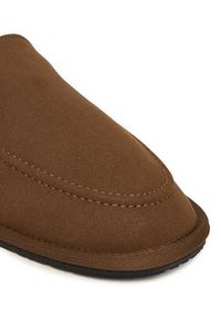 BOSS Kapcie Home 50552598 Brązowy. Kolor: brązowy. Materiał: materiał #2