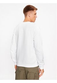 Lacoste Bluza SH1281 Biały Regular Fit. Kolor: biały. Materiał: bawełna