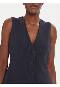 BOSS Kamizelka garniturowa Julinia 50548493 Granatowy Regular Fit. Kolor: niebieski. Materiał: wiskoza #4