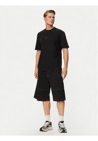 Hugo - HUGO T-Shirt Dumeon 50557445 Czarny Regular Fit. Kolor: czarny. Materiał: bawełna #2