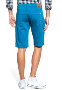 Mustang - SPODENKI MUSTANG Chicago Shorts Z Mykonos Blue 1009596 5320. Materiał: materiał #4