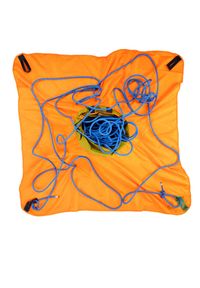 Plecak na linę z płachtą DMM Pitcher Rope Bag - yellow. Kolor: żółty