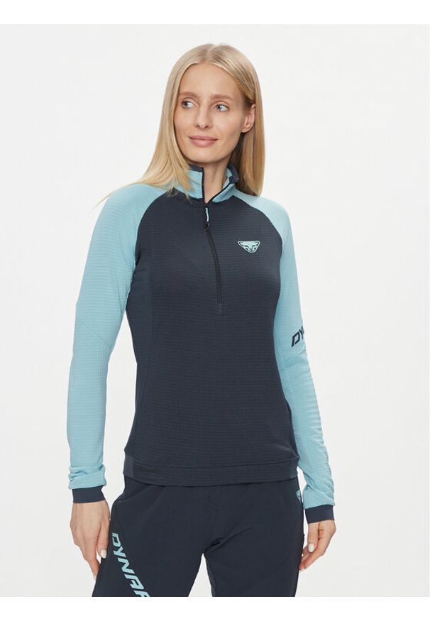 Dynafit Bluza techniczna Speed Ptc 1/2 Zip W 71499 Niebieski Regular Fit. Kolor: niebieski. Materiał: syntetyk