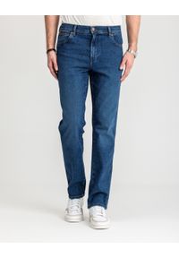Wrangler - WRANGLER MĘSKIE SPODNIE JEANSOWE JEANSY DŻINSY TEXAS THE ROCK W1218450X 112335241. Styl: rockowy #1