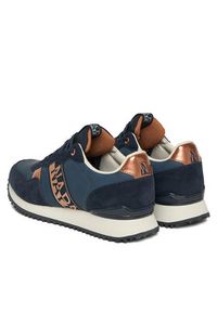 Napapijri Sneakersy Astra NP0A8912 Granatowy. Kolor: niebieski. Materiał: materiał