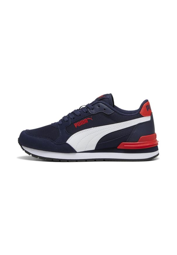 Puma Buty St Runner V4 Mesh Jr 39987602. Kolor: niebieski. Materiał: mesh
