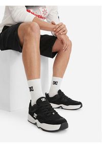 DC Shoes Sneakersy DC01675061 Czarny. Kolor: czarny. Materiał: skóra, zamsz #7