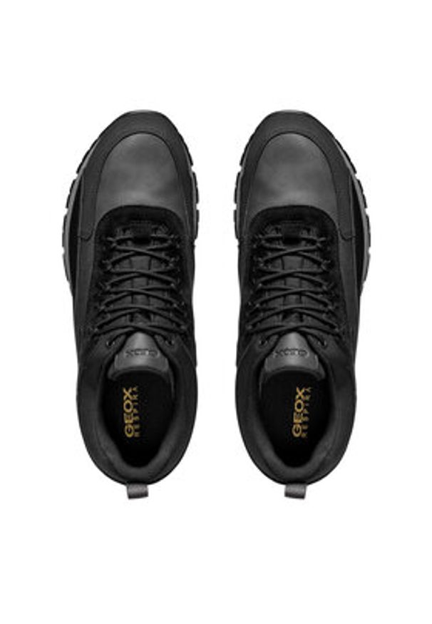 Geox Sneakersy U Doray B Abx U260MB 0BUME C9999 Czarny. Kolor: czarny. Materiał: materiał