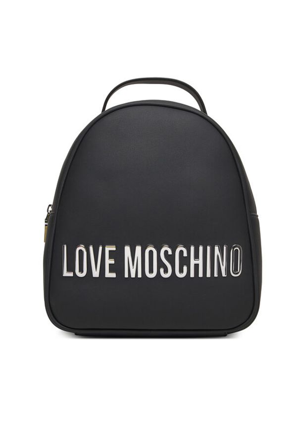 Love Moschino - LOVE MOSCHINO Plecak JC4197PP0NKD000B Czarny. Kolor: czarny. Materiał: skóra