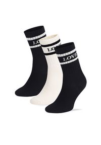 Fila Skarpety długie F3608-AW24 (3-pack) Czarny. Kolor: czarny. Materiał: bawełna