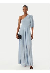 Artigli Sukienka wieczorowa ACAB004517 Turkusowy Regular Fit. Kolor: turkusowy. Materiał: wiskoza. Styl: wizytowy #3