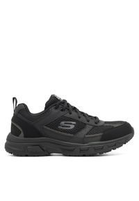 skechers - Skechers Sneakersy 51898 BBK Czarny. Kolor: czarny. Materiał: skóra #1