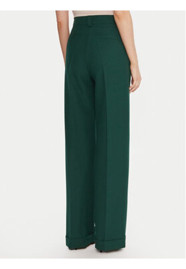 Maryley Spodnie materiałowe 25IB563/43BI Zielony Regular Fit. Kolor: zielony. Materiał: syntetyk