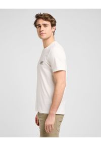 Lee - MĘSKA KOSZULKA LEE MEDIUM WOBBLY LEE TEE ECRU 112370504 #3